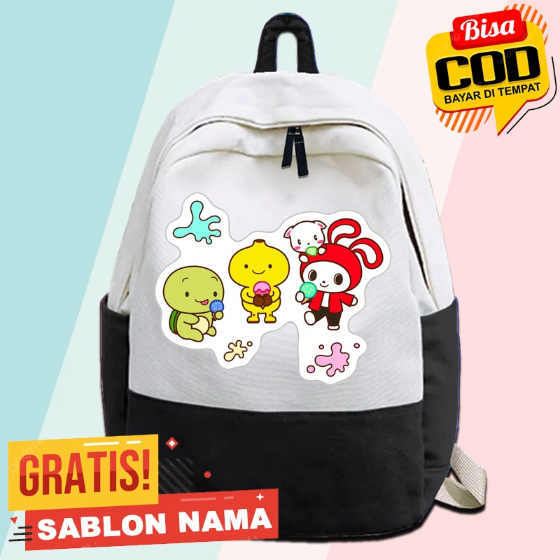 Tas Ransel Anak Sekolah JJ Banana / Tas Gendong Anak Sekolah JJ Banana