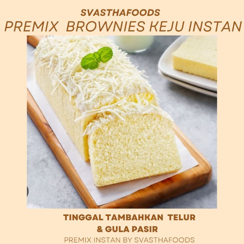 

Tepung Brownies Keju 5in1 Premix By Svasthafoods
