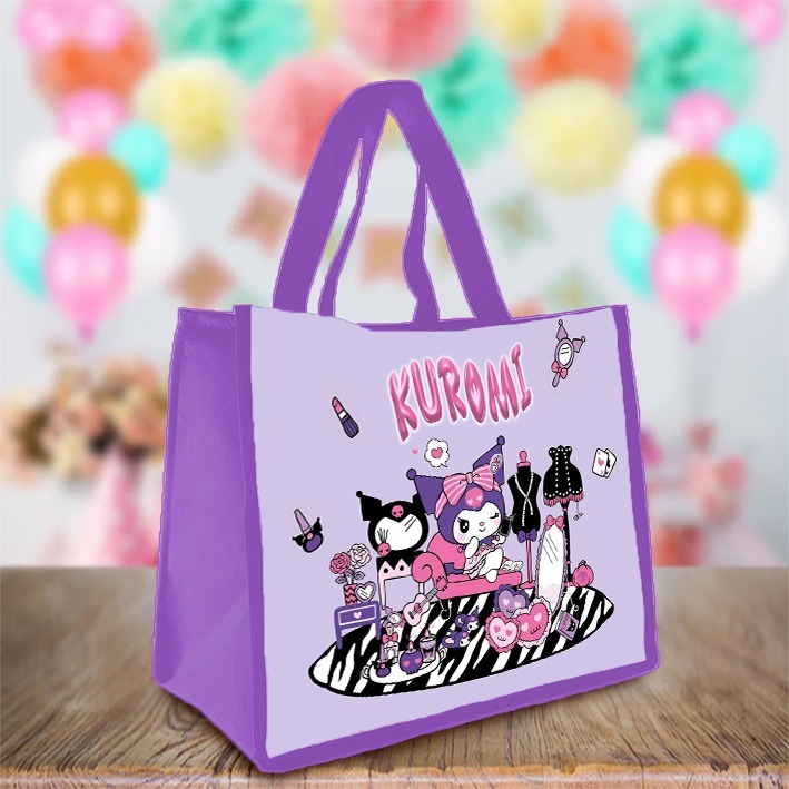 

Tas Ultah Kuromi Karakter Anime Goodie Bag Souvenir Ulang Tahun