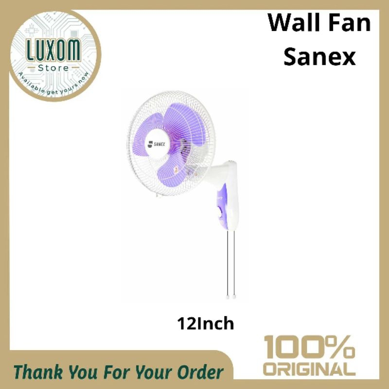 Wall Fan Sanex 12 inch/Kipas Angin dinding/kipas sanex/12inch