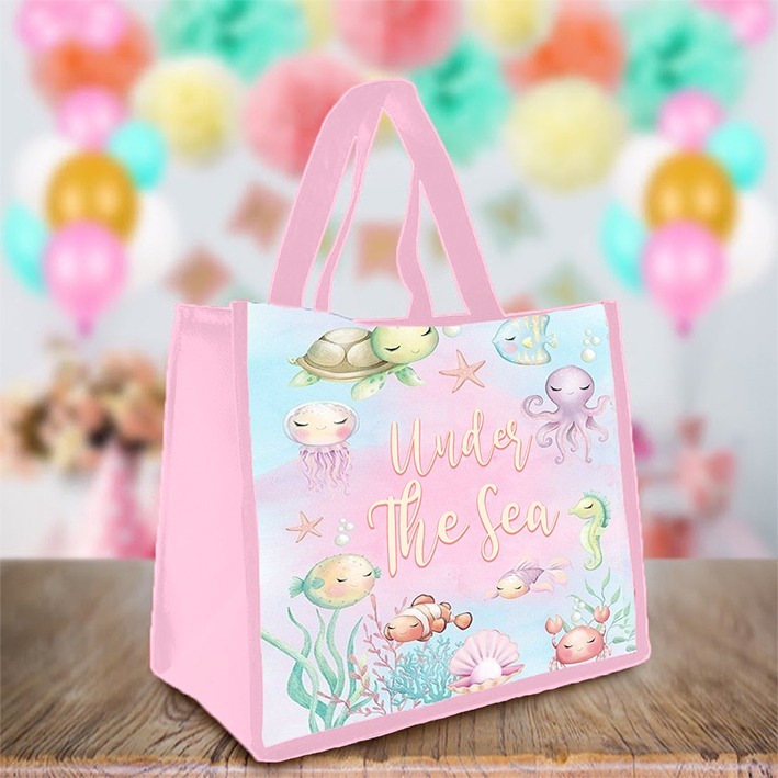 

Goodie Bag Tas Ultah Souvenir Ulang Tahun Tasyakuran Aqiqah UNDER THE SEA