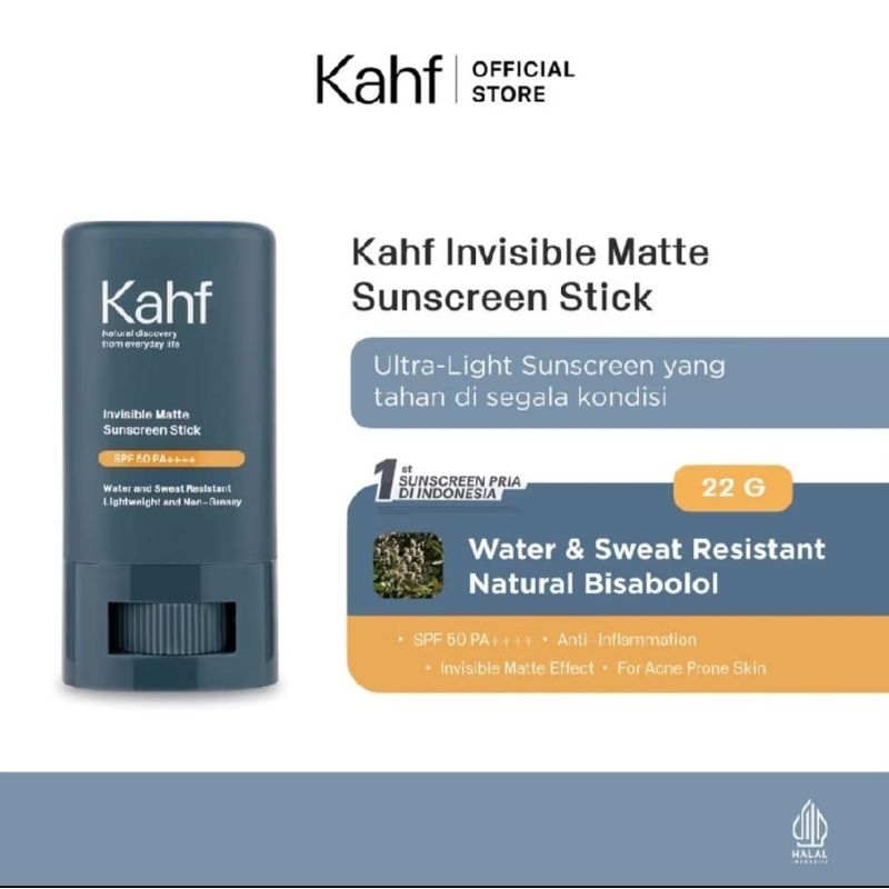 kahf sunscreen stick