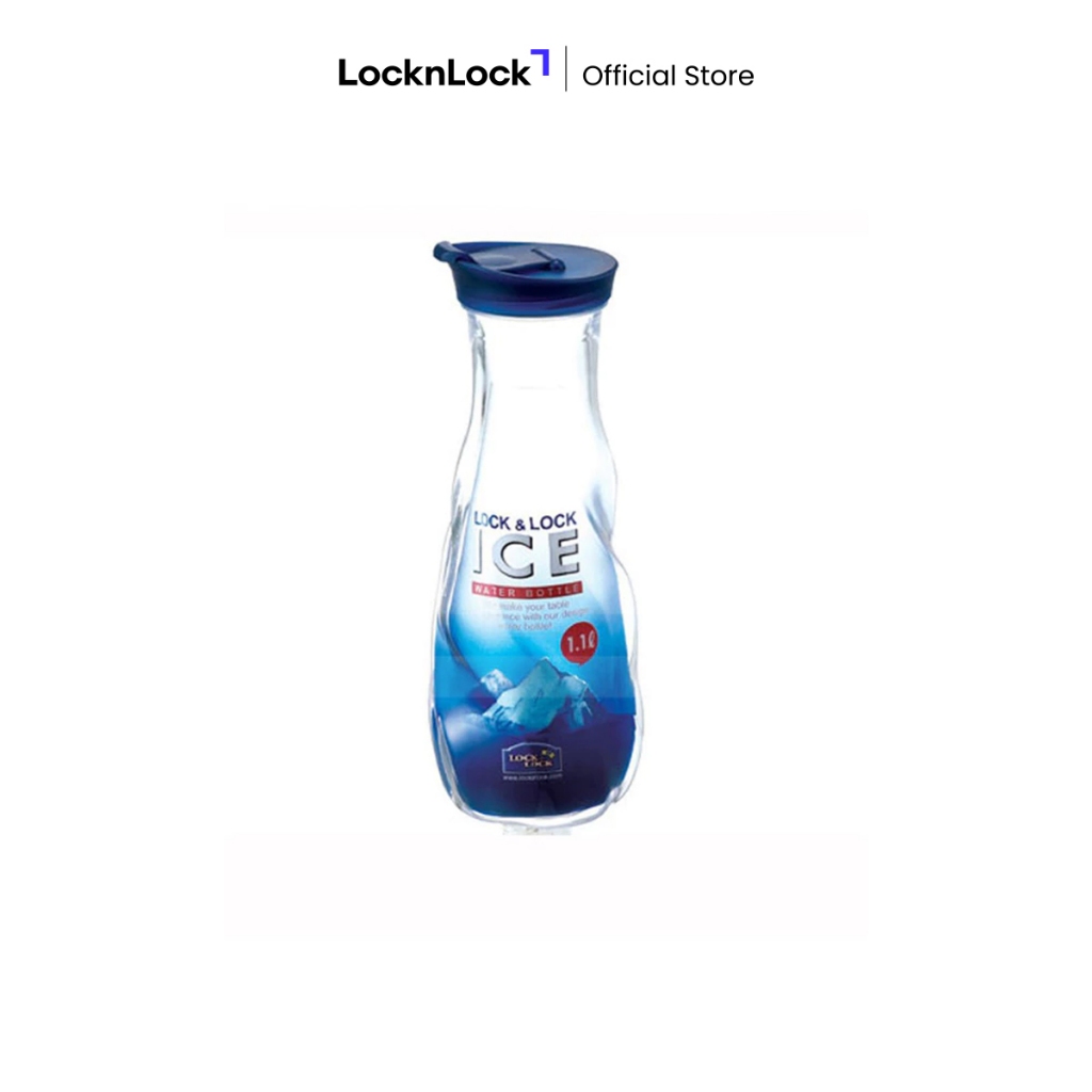 LocknLock Ice Botol Minum Botol Air Minum Kulkas 1.1L - HAP782