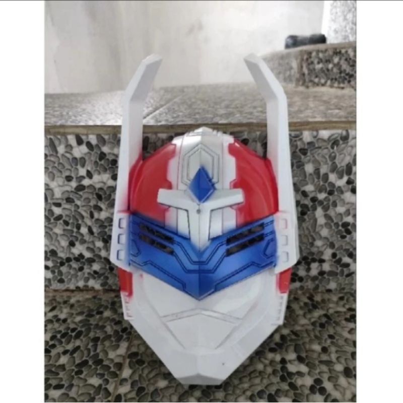 mainan topeng anak robot plastik