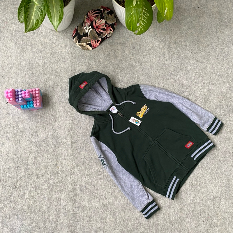 ziphoodie anak dickies army mix abu cakep