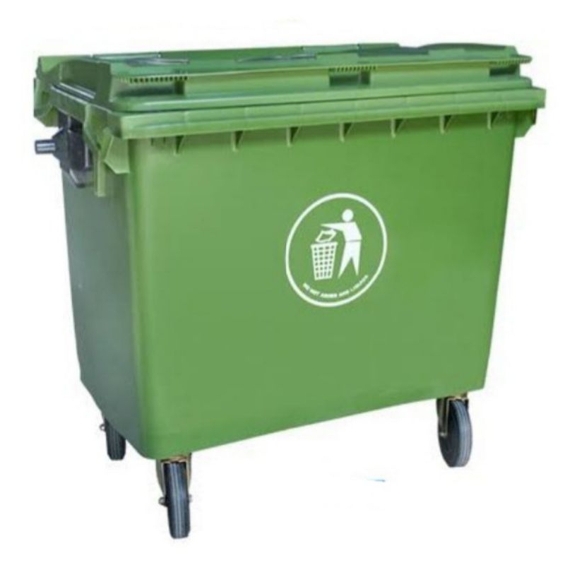 Tempat Sampah Outdoor Besar 1100 Liter 660 Liter