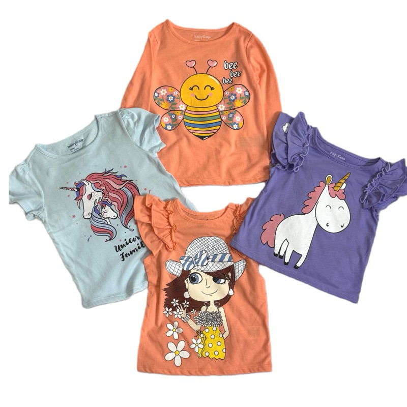 Kaos Bayi & Anak Perempuan GAP Branded 18-24 Bulan
