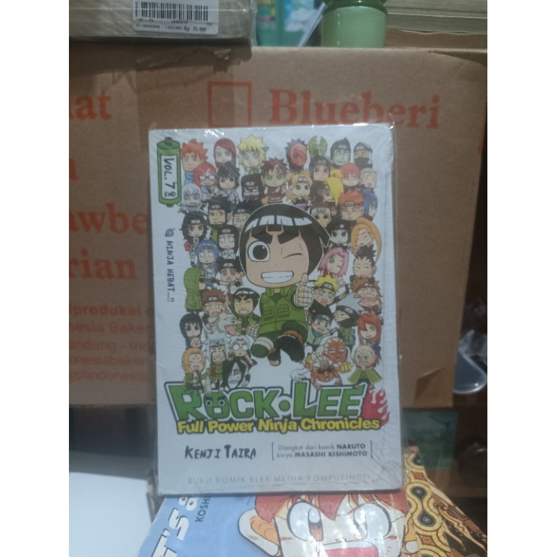 Komik rock lee full power ninja chronicles 7 segel / komik rock lee full power ninja chronicles vol 