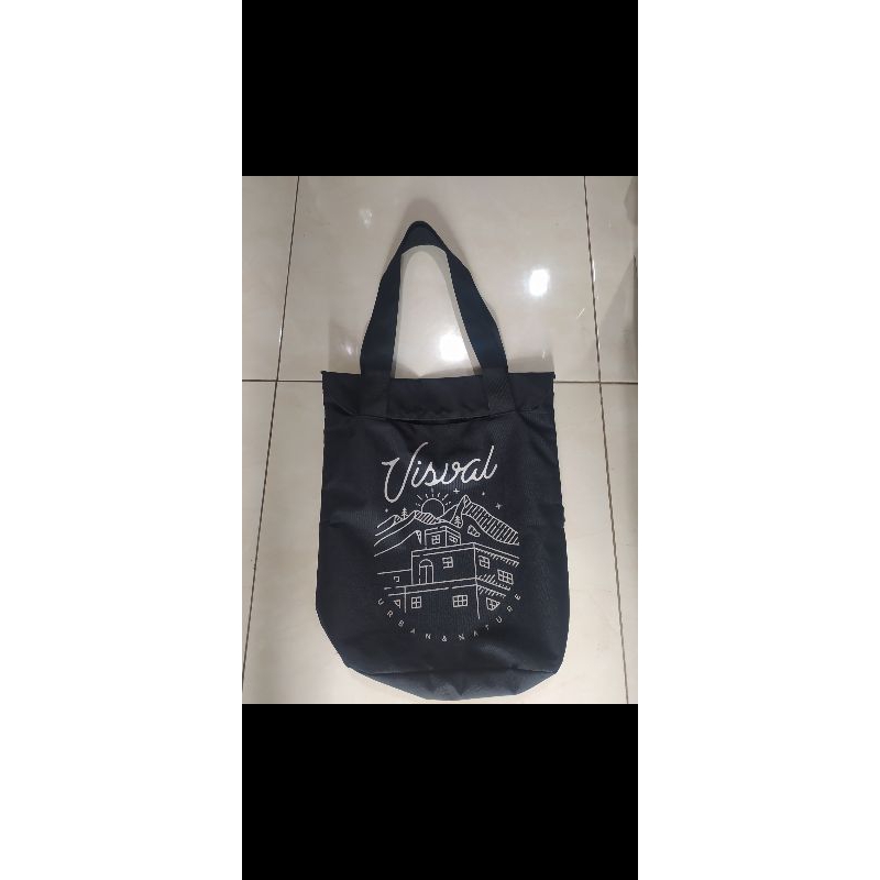 Preloved Visval Tote Bag Black