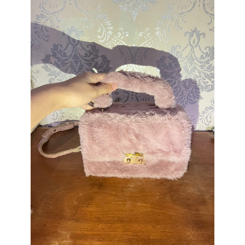 tas handbag bulu topshop