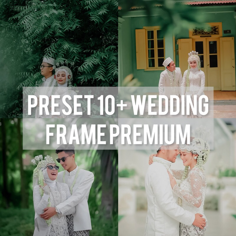 Preset 15+Wedding Frame Premium