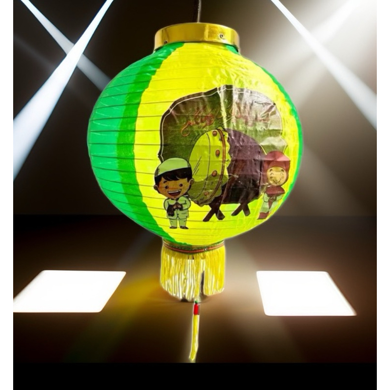 LAMPION IDUL FITRI RAMADHAN BULAT BEDUG DEKORASI LEBARAN
