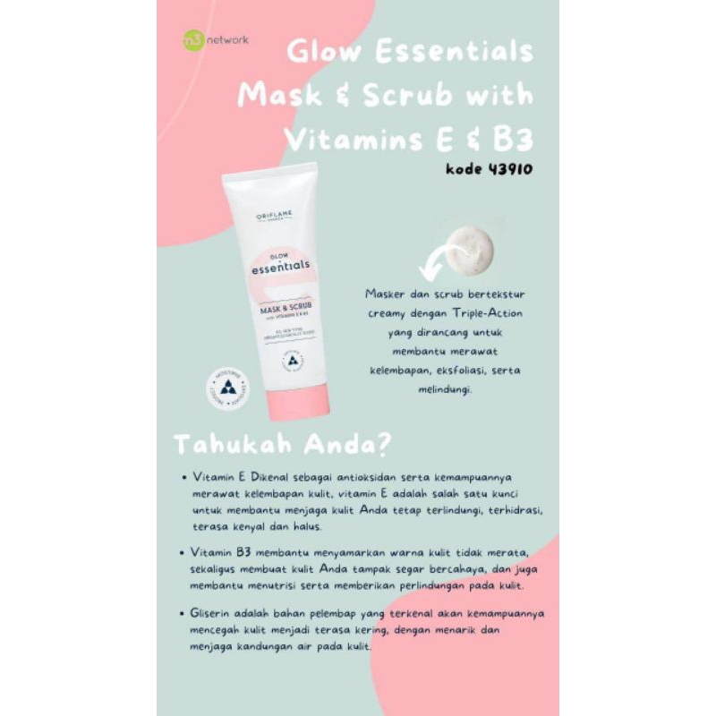 Glow Essentials Mask & Scrub
