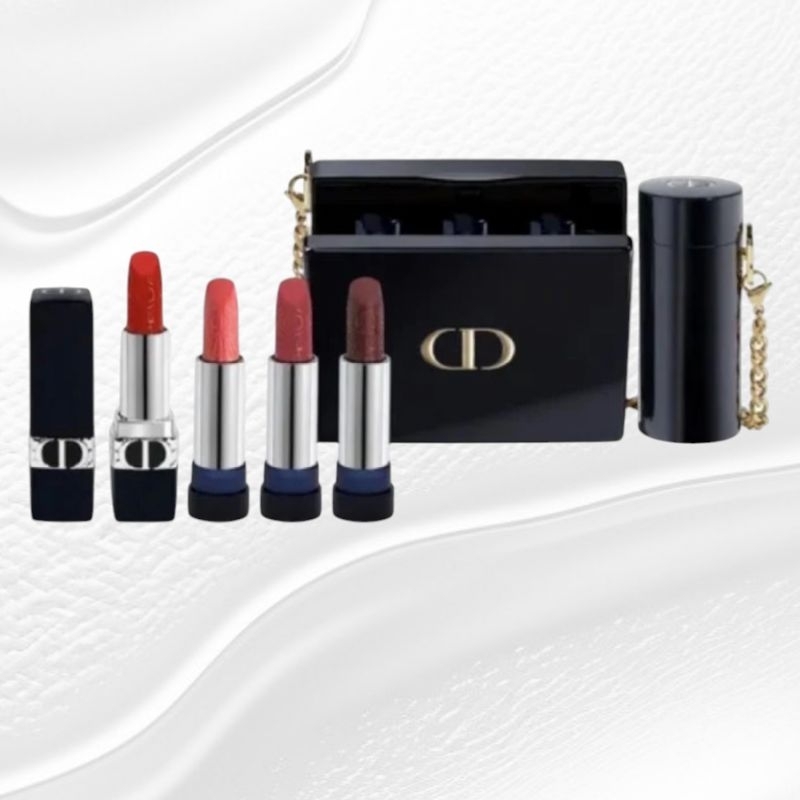 DIOR ROUGE MINAUDIERE CLUTCH LIPSTICK SETROUGE DIOR LIMITED EDITION