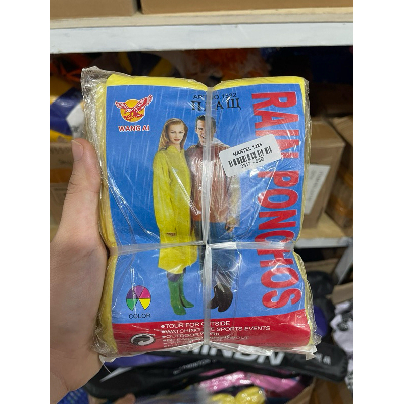 Jas Hujan Murah Makassar Sekali Dua Kali Pakai Mantap