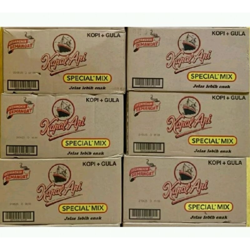 

Kapal api special mix isi 12 renceng