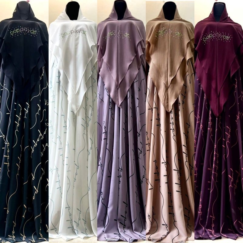 NEW COLLECTION SYAR'I MIRZANI SET SYAR'I CUTTING UMBRELLA PRINTING HQ BEST SELLER BUSUI FRIENDLY FUL