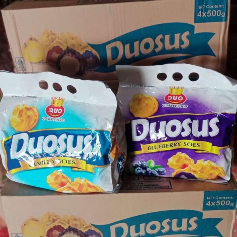 

DUOSUS VANILLA & BLUEBERRY 500gram