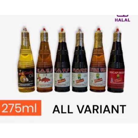 

SAUS CAP MATAHARI RAJA RASA/SAUS TIRAM/MINYAK WIJEN/KECAP INGGRIS/KECAP IKAN 275 ML