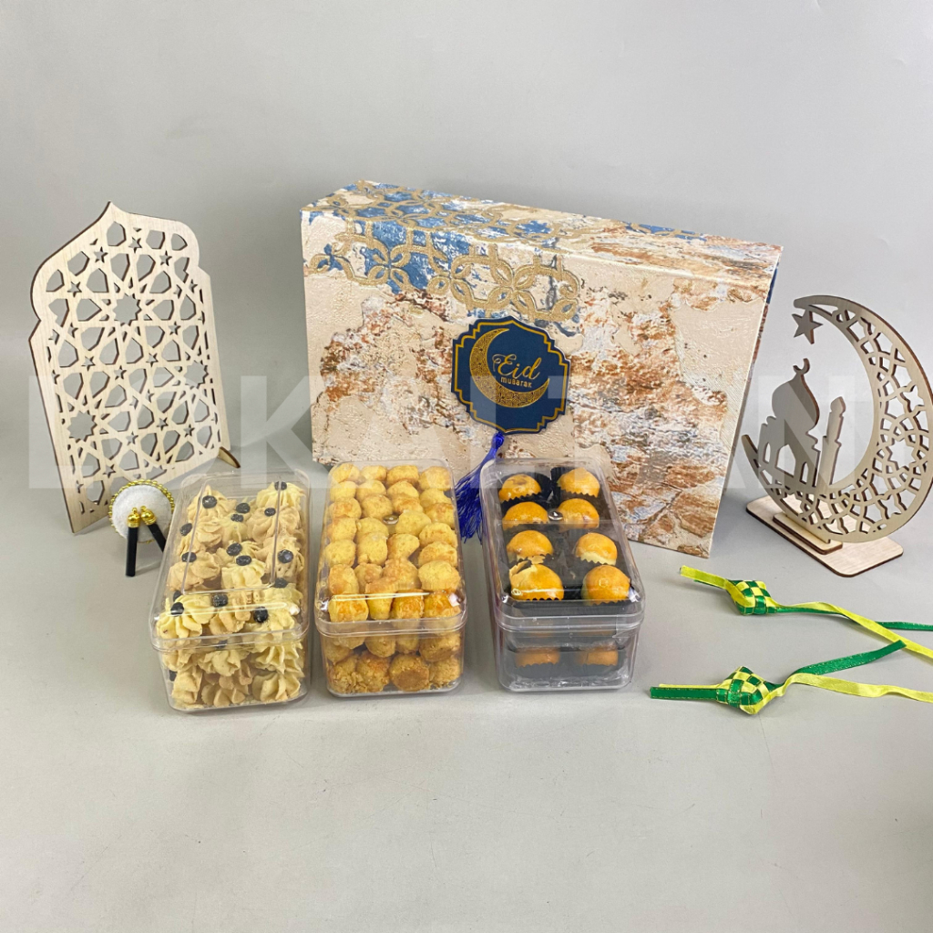 Hampers Kue Kering Lebaran Premium/ Hampers Box Kue Kering/ Hampers Spesial Lebaran