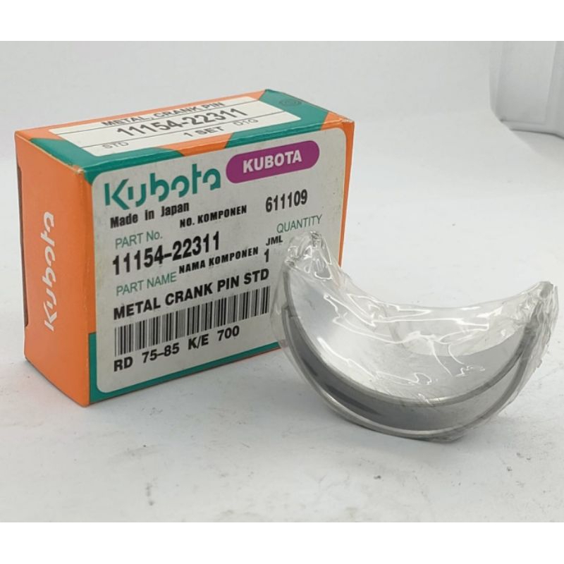 Metal Jalan (std) RD85 Kubota CPM Crank Pin Metal RD85 Kubota Deisel