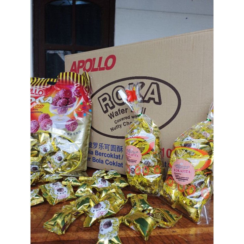 

Apollo Rokapita Wafer Covered with Nutty Chocolate 70pcs