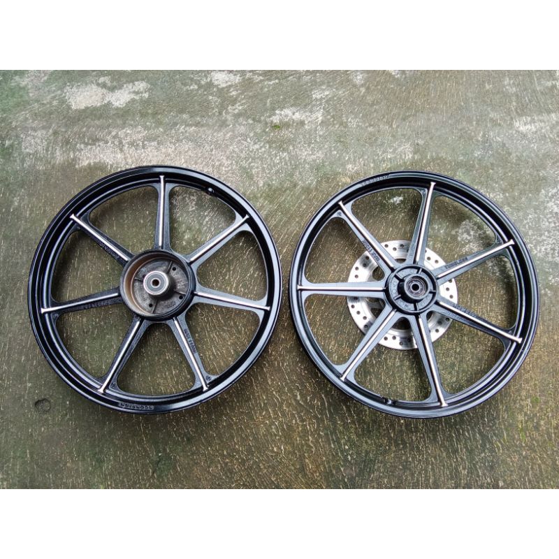 Velg racing depan belakang CW supra x supra fit grand SCORPION palang 7 140-160-17