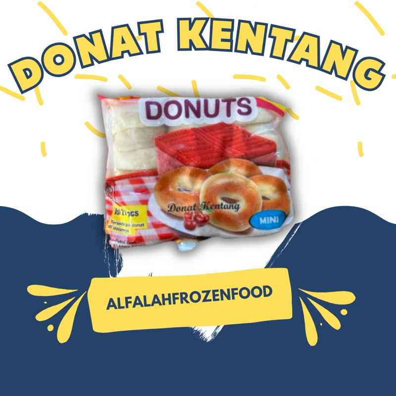 

PELANGI DONUTS | DONAT KENTANG ISI 21