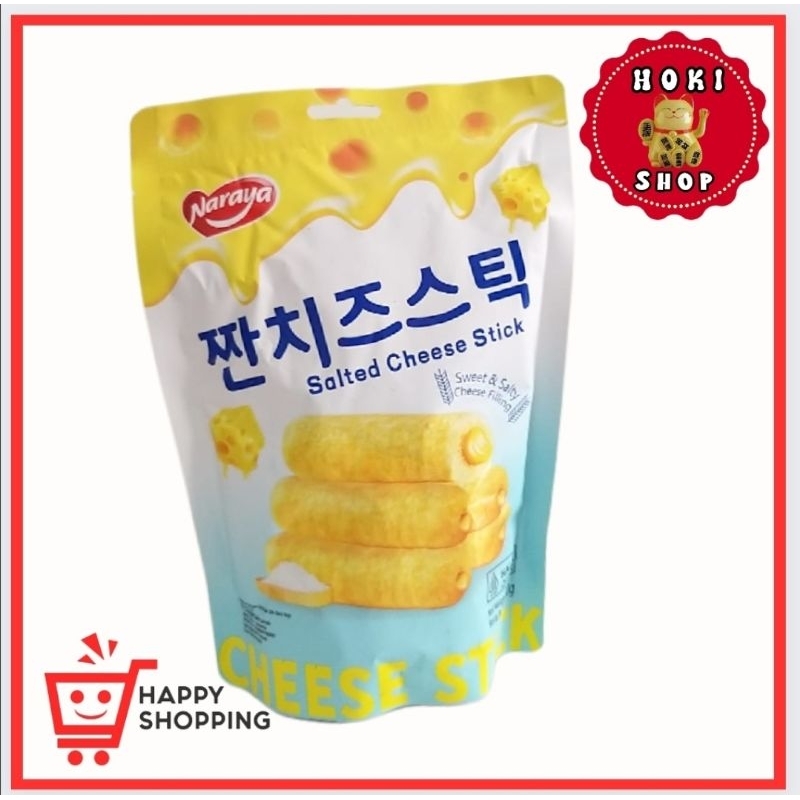 

Naraya Salted Cheese Stik 60gr / Snack Stik Rasa Keju HALAL