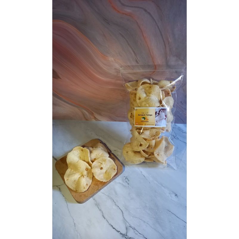 

kerupuk tempe gurih dan sedap renyah