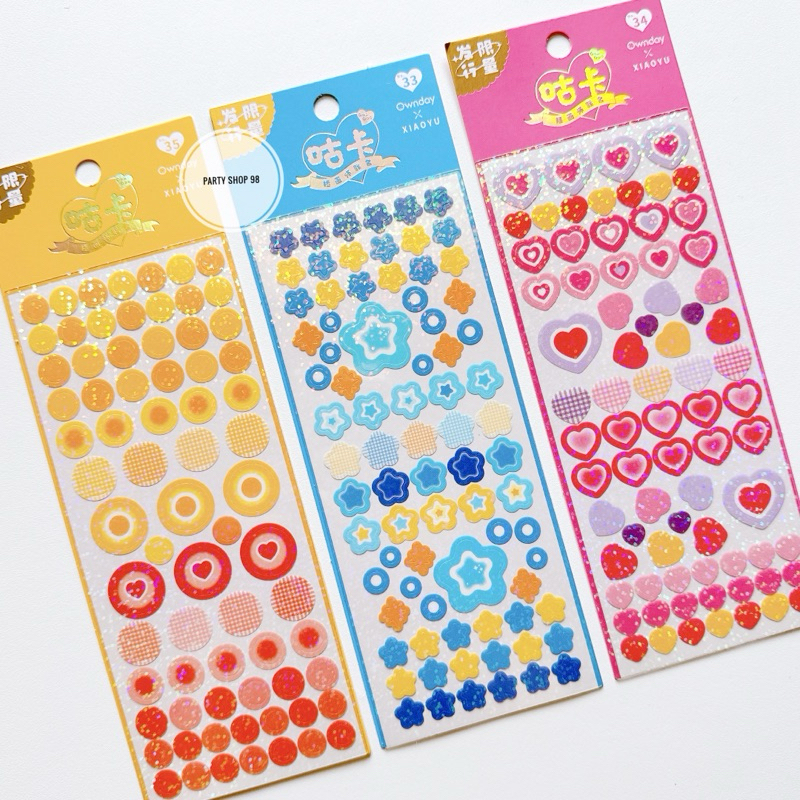 

OWNDAY STICKER DECO HOLOGRAM SPARKLING / STICKER JURNAL