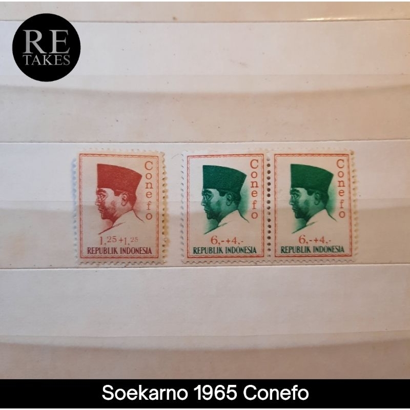 

Prangko Koleksi Filateli Soekarno 1965 Conefo