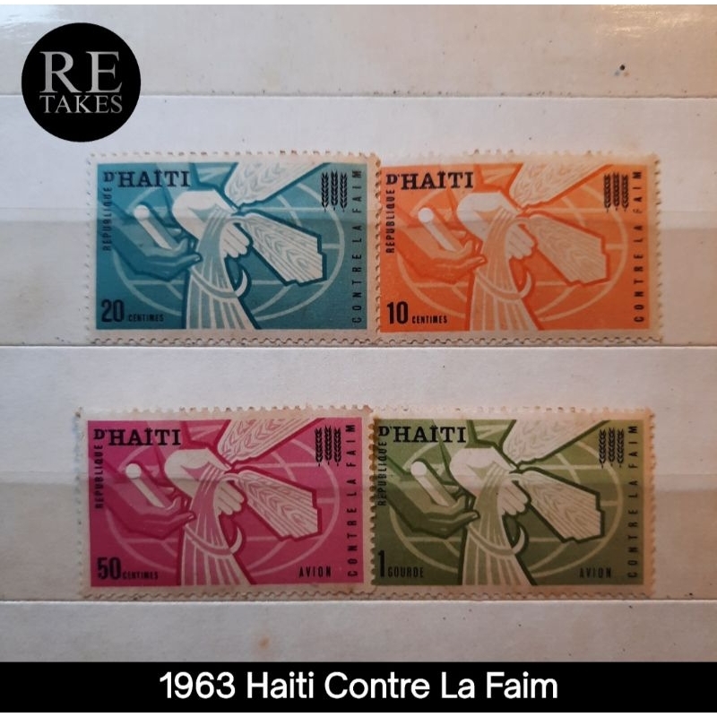 

Prangko Koleksi Filateli Haiti Contre La Faim