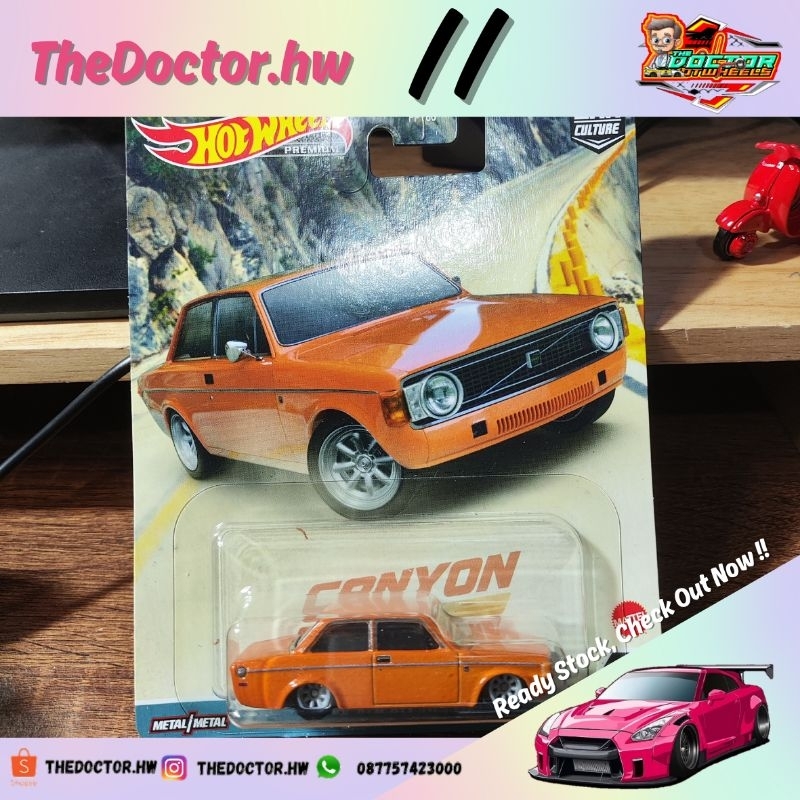 Hotwheels 73 Volvo 142 GL Canyon Warrior