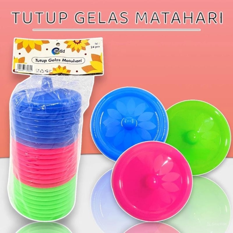 Tutup Gelas Matahari [paket 24 pcs]