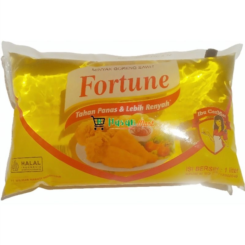 

Fortune Minyak Goreng Bantal 1L