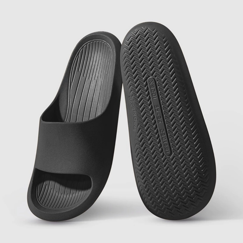 Sandal Slop Pria Wanita Sandal Slip On Polos Sandal Eva Full Karet Ringan Nyaman Anti Slip