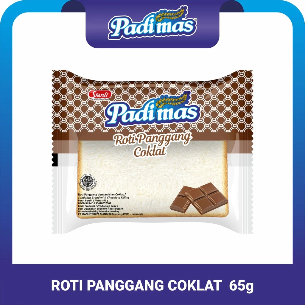 

Padimas Roti Panggang Coklat 65g