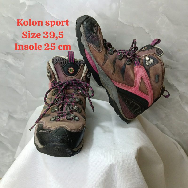 sepatu gunung kolon sport size 39,5 outdoor hiking