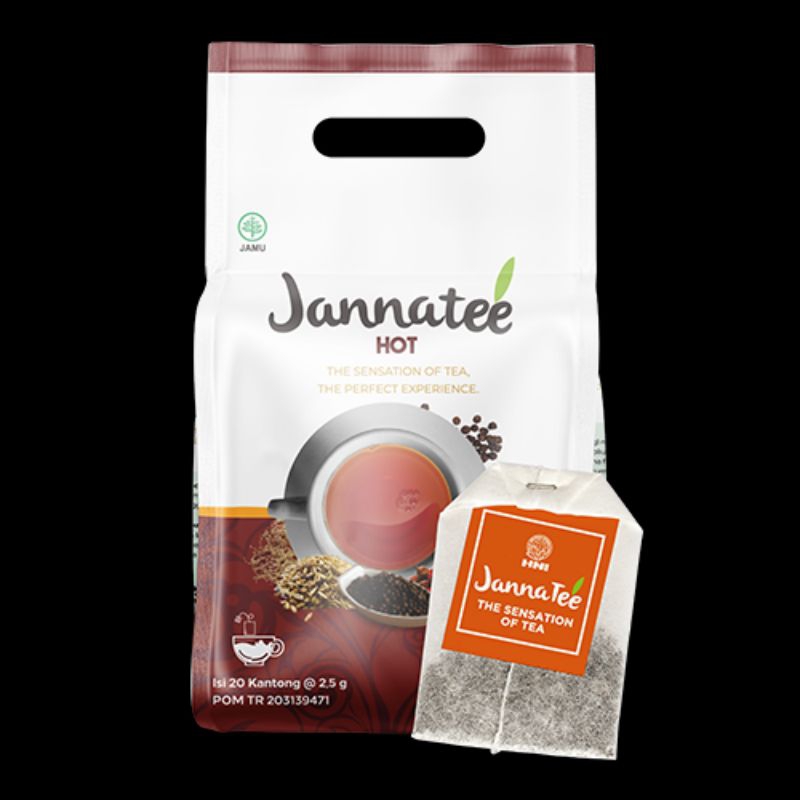 

Janna Tea Hot merupakan teh herbal dengan bahan utama daun tin