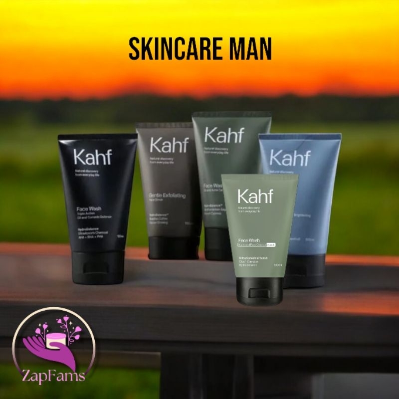 ⚡ZAP⚡KAHF Face Wash Series|| Skincare Man|| 100ml