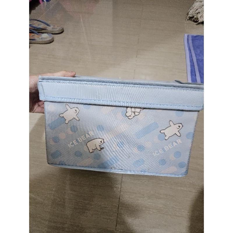 storage box miniso we bare bears