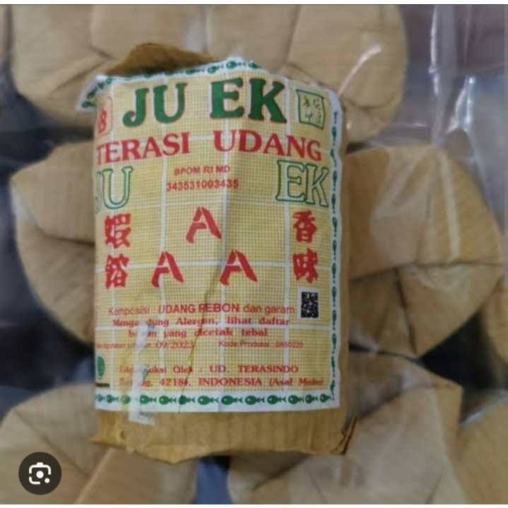 

terasi juek 1 pak ( isi 20bks )