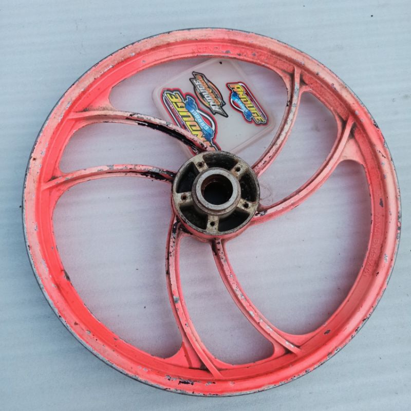 velg pelek pelk palang bintang cast wheel depan ring 17 yongda substitusi Honda