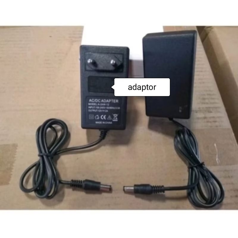 Adaptor kamera cctv 12v 2a bagus