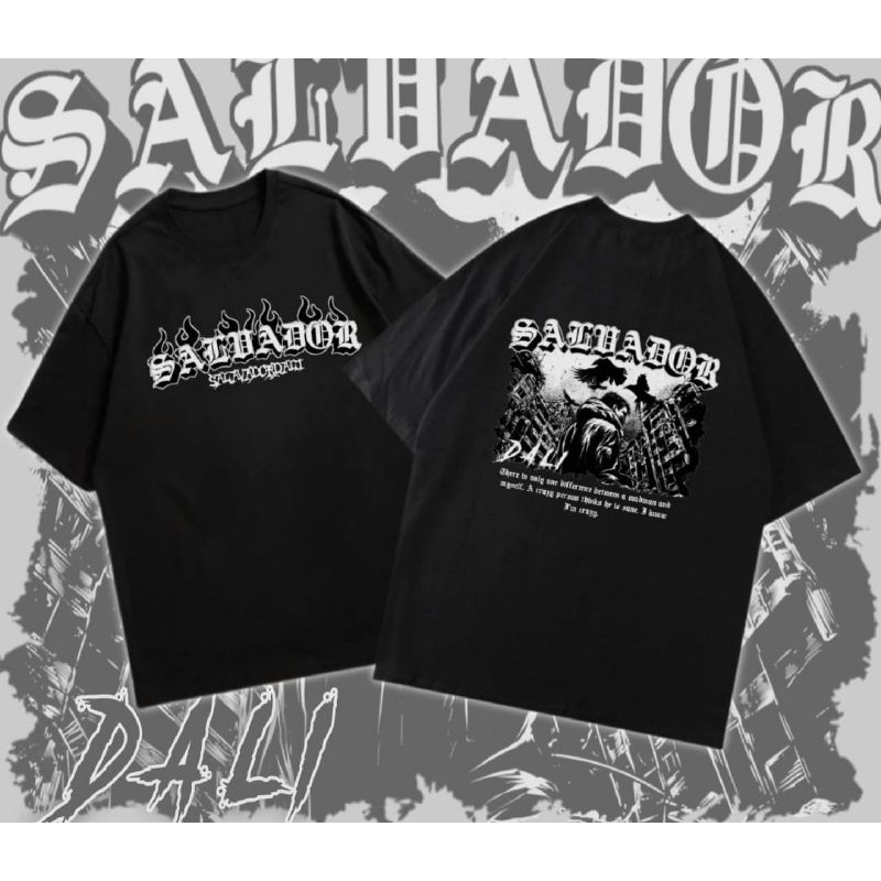 KAOS SALVADOR DALI | KAOS KOMUNITAS ANAK MUDA