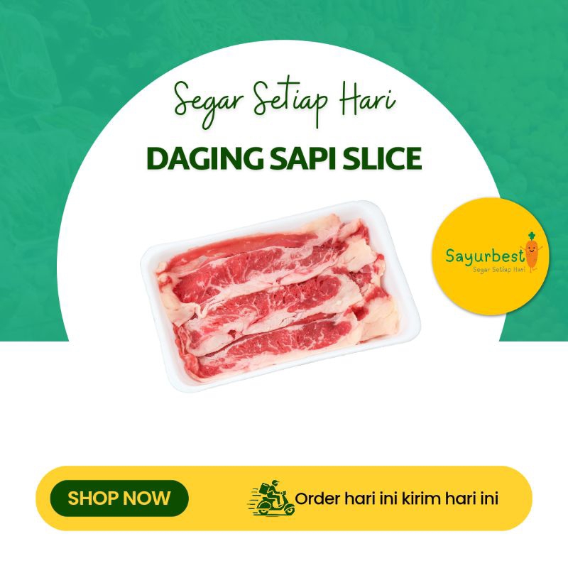 

Daging Sapi Slice Shortplate Premium 250 Gram