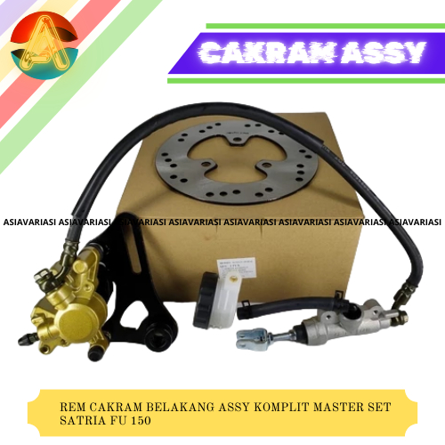 REM CAKRAM BELAKANG ASSY KOMPLIT MASTER SET SATRIA FU 150