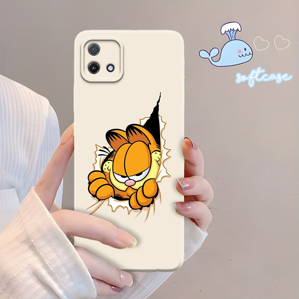 Softcase OPPO A16E - OPPO A16K Case Motif Kartun Silikon Softcase Pro Kamera