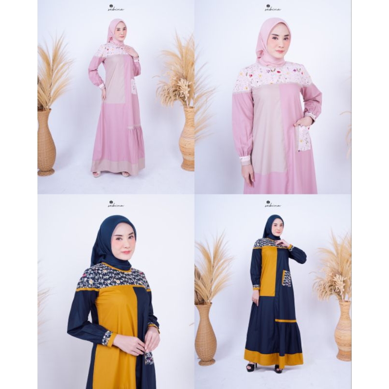 ZALIFA DRESS SABINA SERIES. SABINA DRESS ZALIFA TERBARU. SABINA SERIES TERBARU ZALIFA ORIGINAL